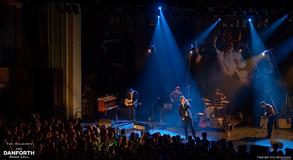 The Walkmen play to a packed house at The Danforth Music Hall