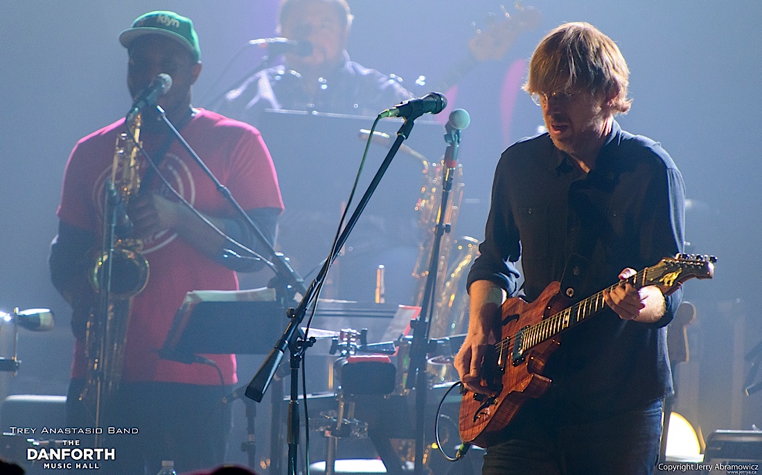 Trey Anastasio Band play to a packed house at The Danforth Music Hall