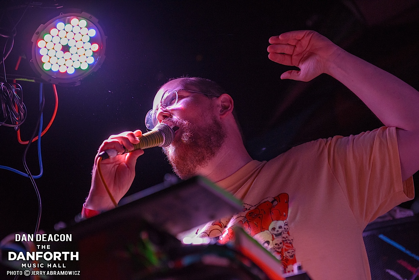 DAN DEACON opens for Animal Collective at The Danforth Music Hall Toronto.