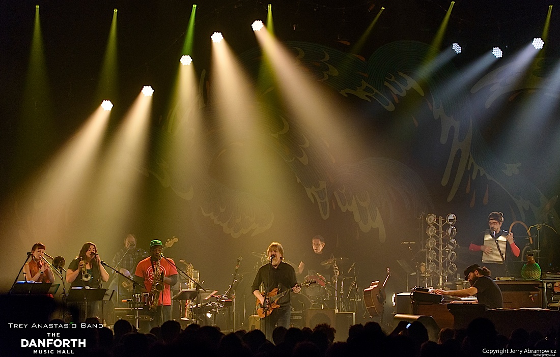 Trey Anastasio Band play to a packed house at The Danforth Music Hall