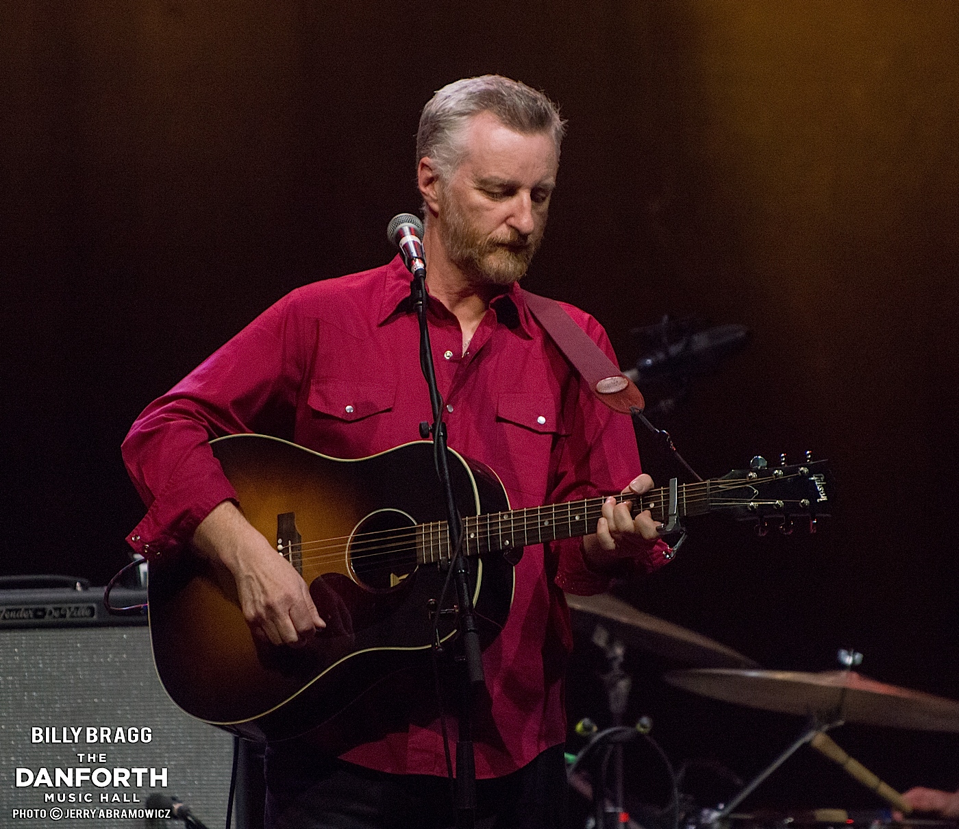 BILLY BRAGG plays a sold out show at The Danforth Music Hall.