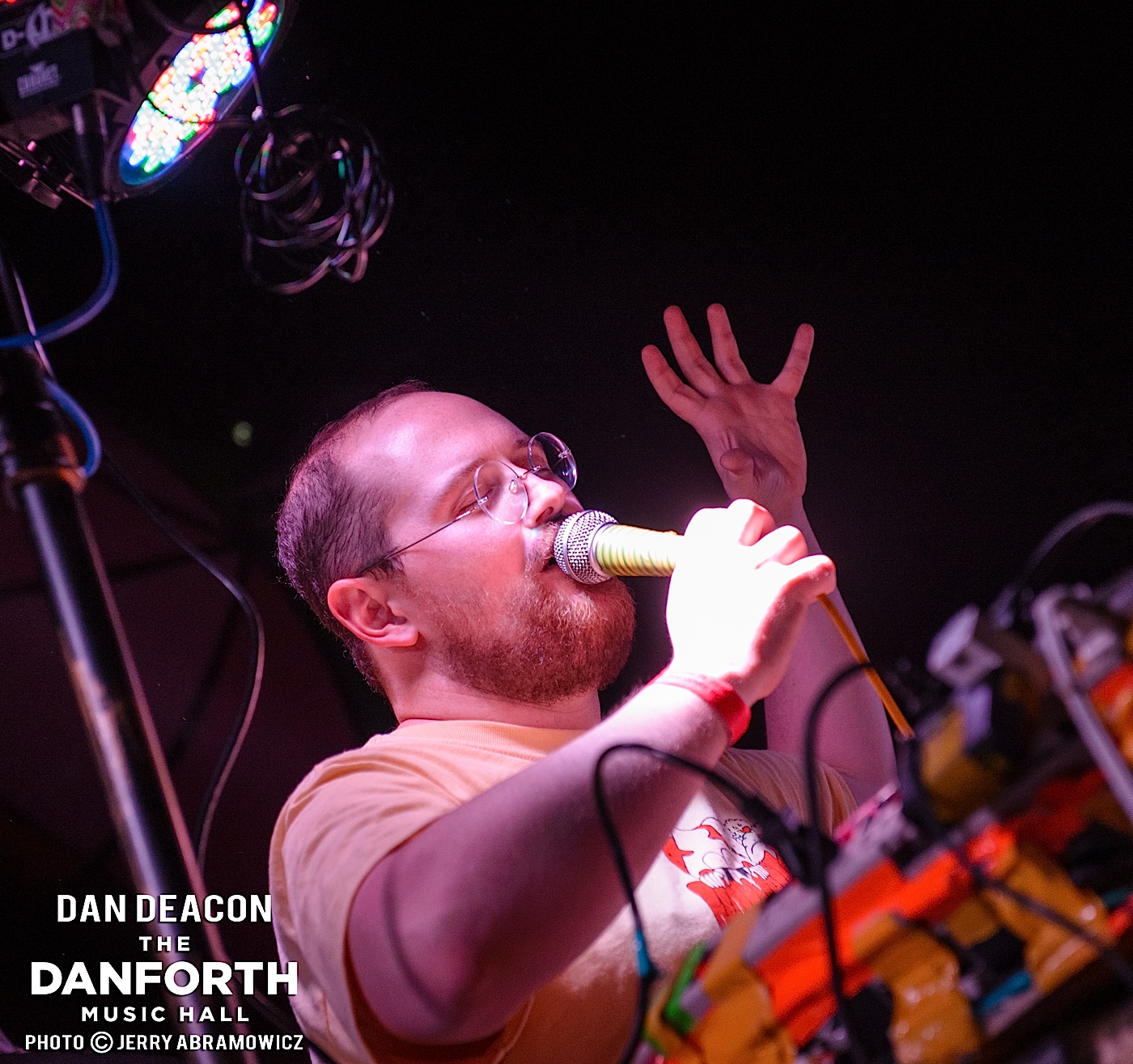 DAN DEACON opens for Animal Collective at The Danforth Music Hall Toronto.