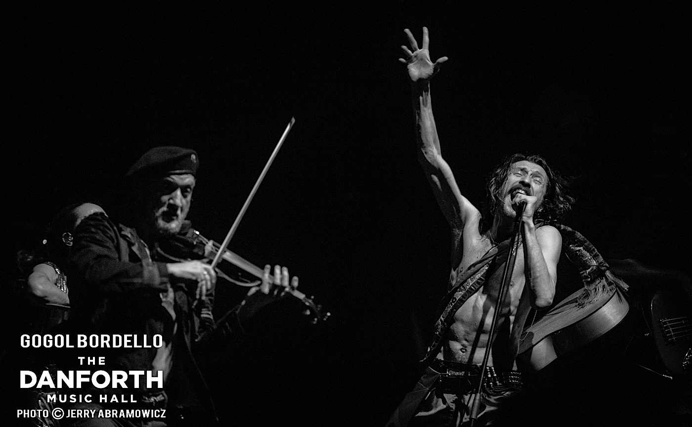 GOGOL BORDELLO plays to a packed house at The Danforth Music Hall Toronto.